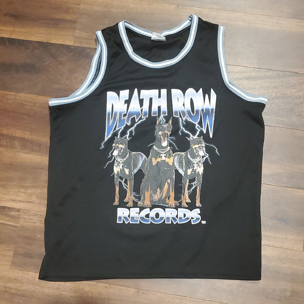 Death Row Records Black Tank Top